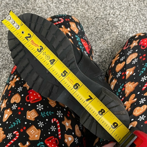 Zodiac black moto zipper buckle boots 6 - Picture 10 of 12